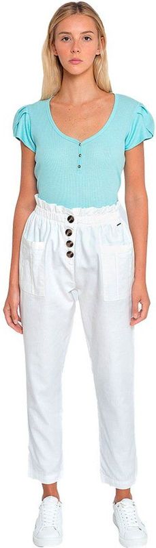 Pepe Jeans Hazel Broek Wit M Vrouw