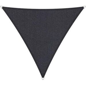Shadow Comfort® Gelijkzijdige driehoek schaduwdoek - UV Bestendig - Zonnedoek - 600 x 600 x 600 CM - Carbon Black