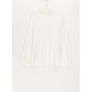 Oroblu Perfect Line Modal - Turtle Neck Long Sleeve - Kleur Wit - Maat M