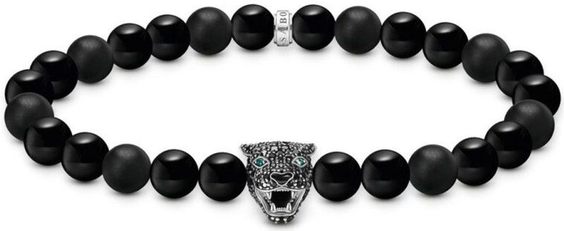 Thomas Sabo - Rebel at Heart - Armband - Zwart - 19 cm