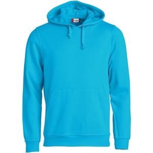 Clique Basic hoody Turquoise maat XS