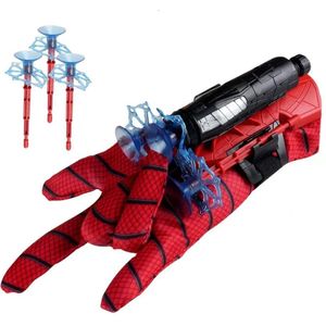 JUST23 Web Shooter - gebaseerd op Spiderman - Spiderman handschoen - Launcer - Speelgoed -Incl. 3 pijlen