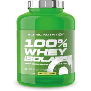 Scitec Nutrition - 100% Whey Isolate (Banana - 2000 gram)