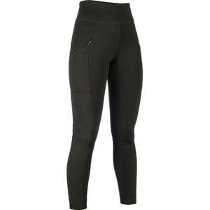 Winter rijlegging Cosy II Kaki met siliconen zitvlak fleece gevoerd maat 158/164