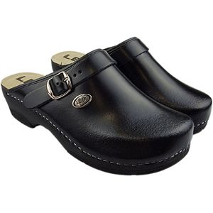 Werkklompen - PU klompen met kunststof zool - tuinklompen - zorgklompen - Zwart - maat 45