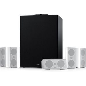 Teufel CONSONO 35 CONCEPT Surround Power Edition 5.1 set - Surround systeem met CONCEPT 8 subwoofer - 200 mm woofer voor bas tot 33 Hz - wit