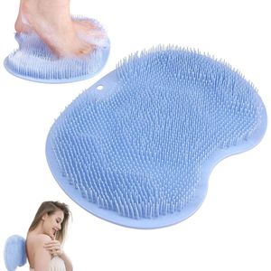 Inovra Plus - Douche-scrubmat voor voeten - Siliconen massagepad met zuignappen - Voeten reinigen en vermoeidheid verlichten - 22 x 29 cm