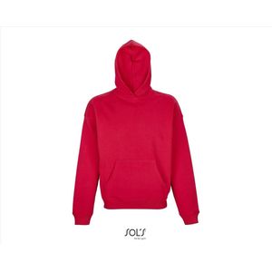 SOL'S Unisex Connor Oversized Hoodie L03813 - Bright Red - XS