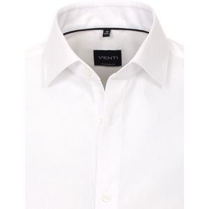 Venti Overhemd Met Manchet Modern Fit 001980-000 Wit - XXL