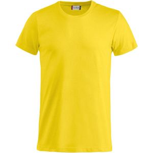 Clique 2 Pack Basic Fashion-T Modieus T-shirt kleur Lemon maat 4XL