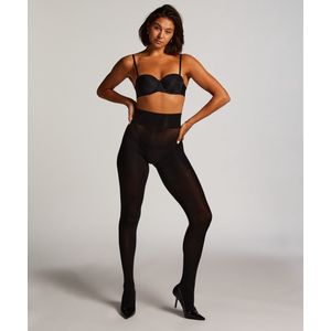 Hunkemöller Panty Beenmode Tights 60DEN Seamless Velvet Touch - zwart - Maat S/M