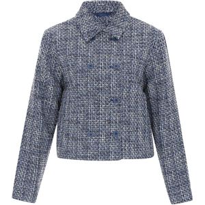 DreiMaster - Vintage Collectie - Jas - Double-breasted - Tweedmelange