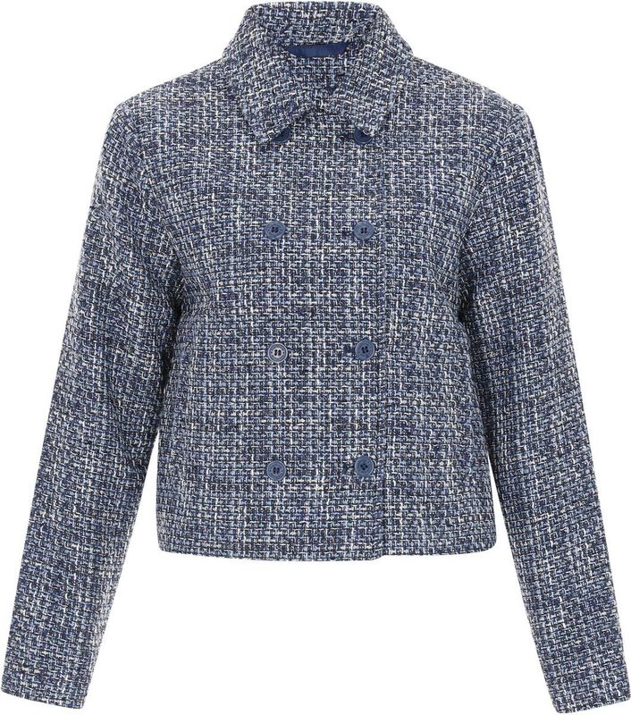 DreiMaster - Vintage Collectie - Jas - Double-breasted - Tweedmelange