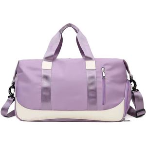 Reistas - Sporttas - Handbagage Reistas - 47 x 22 x 25 cm - Sporttas - Schoudertas - Waterdicht en duurzaam - Met schoenenvak - Nat en droog - Geschikt voor mannen en vrouwen Zwemmen Reissporttas