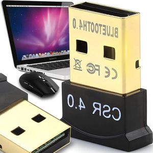 Bluetooth-adapter 4.0 BT Stick Dongle voor pc-laptop desktopcomputer - Plug Play - Windows 11 10 - Ondersteunt hoofdtelefoonluidspreker.