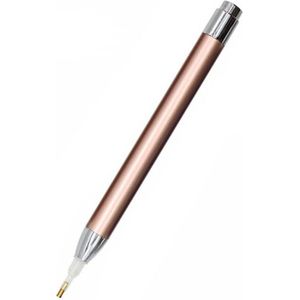 Diamond Painting Pen - Light Pen - Lichtgevende Tools - Rosé kleur - Inclusief 2 Batterijen - Led Verlichting - Volwassenen - Kinderen - Accessoires - Hobby