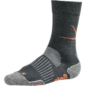 3-Pack Wollen All Season Thermo Werksokken - Unisex - Antraciet - Maat 35-38