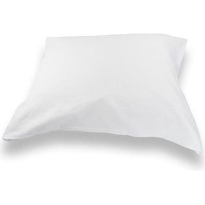 Briljant Home Kussenbeschermer Molton Kussenslopen met Rits - 60x70 - Waterdicht - 2 Stuks - Wit
