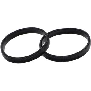 2 stuks mouwhouders zwart antislip hemdmouwhouders metalen armbanden elastische armbanden sleeves voor mannen - Eén Maat