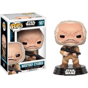 FUNKO Figure POP! Star Wars - Weeteef Cyubee Verzamelfiguur Kinderen