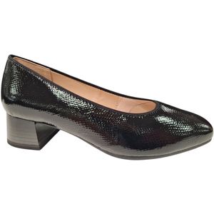 Caprice - Dames Pumps - Zwart - Lak - Breedte H