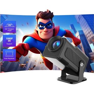 Equivera Draagbare Beamer - Mini Beamer - Draagbare Projector - Mini Projector