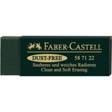 Faber-castell gum - plastic - stofvrij - groen - FC-587122