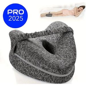 Dutchers® Kniekussen - Beenkussen - Zijslaapkussen – Schootkussen – Orthopedisch Kussen Voor Zijslapers - Steunkussen Voor Slapen