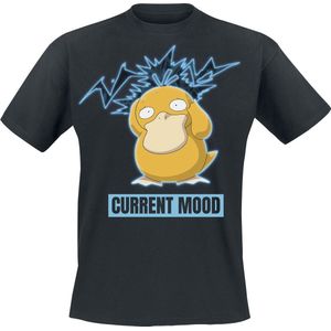 Pokémon - Psyduck - T-shirt - Zwart - Heren