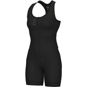 Alé Womens Color Block Sleeveless Unitard Fietspak (Dames |zwart)