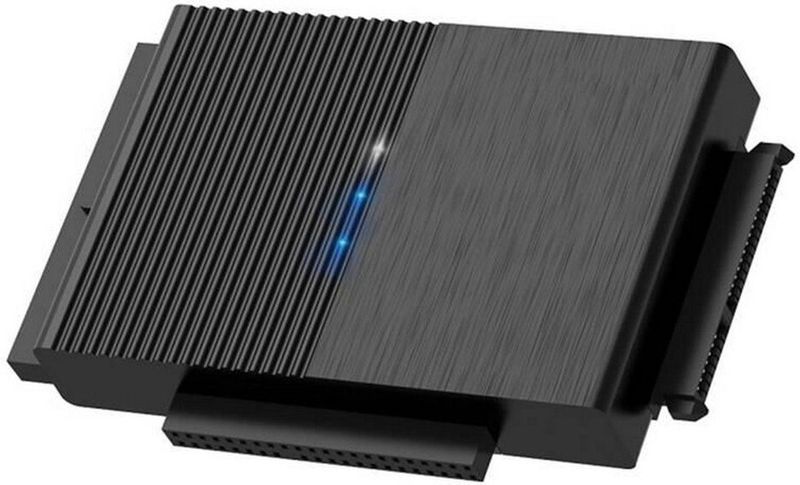 FIDECO - PL319 - USB-A naar SATA Adapter - Zwart - UASP-ondersteuning