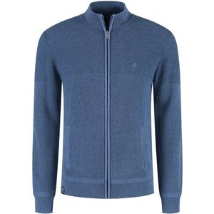 Fellows United Cardigan plated tuck knit Navy (52.1121 - 110)