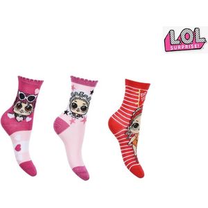 L.O.L. Surprise sokken - 3 paar - pack 2 -maat 23/26