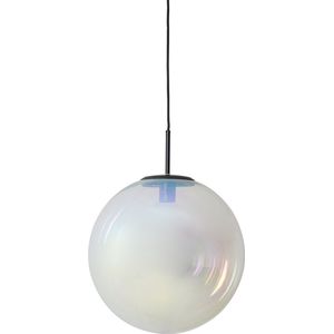 Light & Living Hanglamp Medina - Multicolor Glas - Ø40cm - Modern - Hanglampen Eetkamer, Slaapkamer, Woonkamer