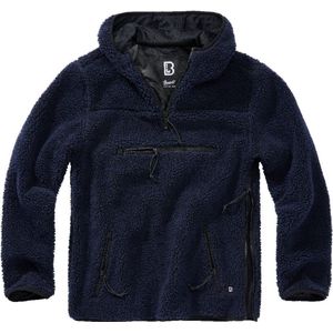Brandit - Teddyfleece Worker Pullover Jas - L - Blauw