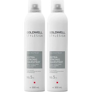 Goldwell - Stylesign - Extra Strong Hairspray - voordeelverpakking - 2 x 300ml