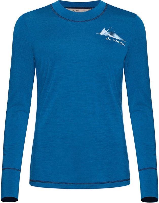 VAUDE - Monviso Wool LS T-Shirt II - Dames - Longsleeve