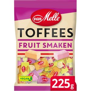 Van Melle | Toffees | Fruit | Vegan | Zak | 12 x 225 gram