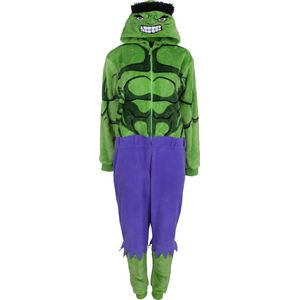 Groen-paarse onesie-pyjama - HULK Marvel