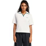 Seasonal Essentials Colorpop Polo met Geborduurde Graphic