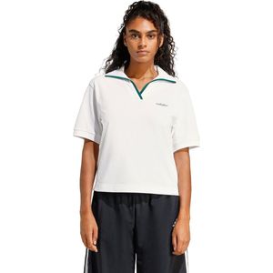 Seasonal Essentials Colorpop Polo met Geborduurde Graphic