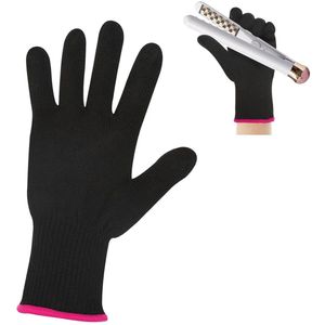 Hittebestendige handschoen voor haarstyling - Voor krultang en stijltang - 1 stuk, linker- en rechterhand