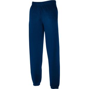 Fruit of the Loom joggingbroeken maat XL elastieken boord (marineblauw)