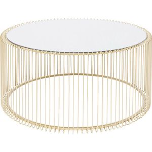 Kare Salontafel Wire Uno Brass