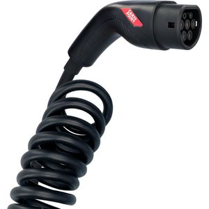 Carpoint Spiraal Laadkabel Elektrische Auto Type2>2 16A 3phase 6 meter
