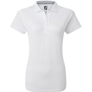 Footjoy Stretch Pique Dames Polo Shirt wit