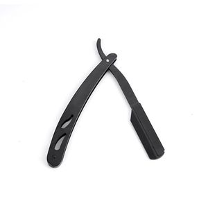 Jonyx - Scheermeshouder - Uitklapbaar scheermes - Barbiermes - Gezichtsontharing Baars scheren - Shavette - Inclusief 10 double edge mesjes