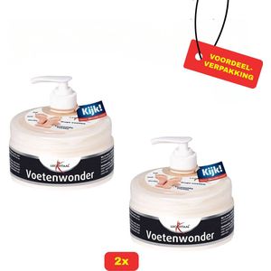 2x - Lucovitaal Voetenwonder zalf 300 ml - Voordeelverpakking!