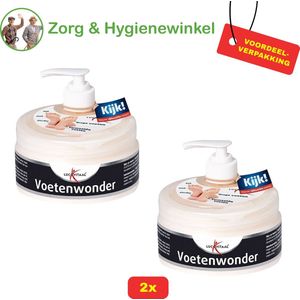 2x - Lucovitaal Voetenwonder zalf 300 ml - Voordeelverpakking!