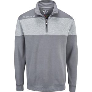 Heren Evolve Performance 1/4 Zip Golf Sweater - Grijs